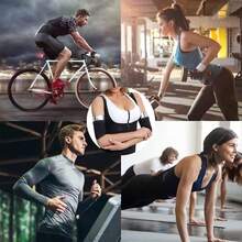 1 Pair Unisex Arm Shaping Sleeve, Made Of Polyester Moisture-Wicking Fabric, Provides Arm Support And Protection - Silver - View 4