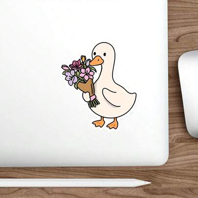 Bộ 6 miếng dán hình vịt giận dữ hoạt hình, miếng dán điện thoại ngộ nghĩnh, miếng dán phong cách hoạt hình, miếng dán sổ tay, miếng dán văn phòng, phù hợp cho nhiều mục đích sử dụng.