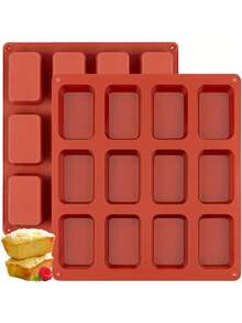 1 khuôn silicon làm bánh muffin và cupcake, dụng cụ làm bánh DIY - Nhiều màu - Xem 7