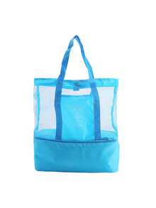 Waterproof Lunch Bag, Swimming Bag, Travel Storage Beach Bag, Insulated Double-Layer Picnic Cooler Bag - Multicolor - View 7