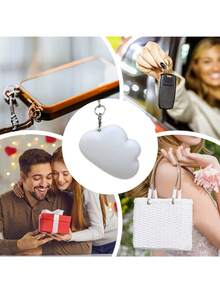 Dây đèn LED cảm biến tự động có móc treo, sạc USB, đèn túi xách cảm ứng chạm, hình chân mèo dễ thương, trái tim, đám mây & ngôi sao, quà tặng lãng mạn cho bạn gái, sinh nhật mẹ - Nhiều màu - Xem 11