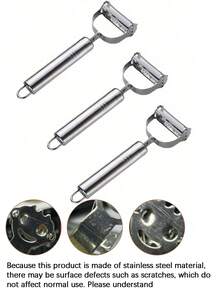 Fruit & Vegetable Peeler, Potato Peeler Kitchen Tool - Multicolor - View 10