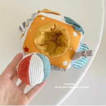 Baby Stimulating Spherical Cloth Book, Tear-Resistant, Tummy Time Training, Funny Mirror - Multicolor - View 8