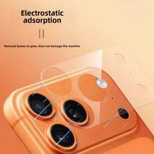适用于 17 Pro Max/17 Pro/17 Air/17 的 3 片装镜头底座保护膜，柔韧透明软膜，全透明保护，不影响像素，防刮擦，耐用且易于安装 - 彩色 - 查看 6