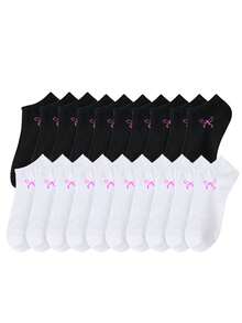 15/10/5/1 Pair Women's Female Socks Ankle Socks Boot White Cheap Clothes Y2K Cute Sports Funny Shoes Gift - Multicolor - View 3