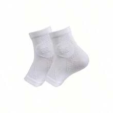1 Pair High-Quality Ankle Compression Socks With Arch And Ankle Support, Open Toe Design, Suitable For Daily Wear And Outdoor Activities - Multicolor - View 6