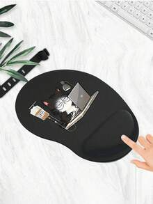 Alas Mouse Penopang Pergelangan Tangan Ergonomis dengan Desain Pola Kucing Lucu, Bantalan Penopang Pergelangan Tangan EVA Ergonomis, Alas Mouse Busa Memori Anti Selip, Alas Anti Selip yang Nyaman, Alas Mouse Nyaman dengan Penopang Pergelangan Tangan yang Halus, Penopang Meja yang Nyaman dan Ramah Kulit, Pelindung Meja, Cocok untuk Bermain Game, Kantor, Komputer, Laptop, Penggunaan di Rumah, Suvenir Musim Wisuda, Hadiah Sempurna untuk Hari Valentine, Hari Ibu, Kembali ke Sekolah, Musim Semi - View 8