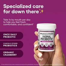 Physician's Choice Vaginal Probiotic - Odor Control, PH Balance & Daily Feminine Health Support With Cranberry And Prebiotics For Women - 200g - Xem 2