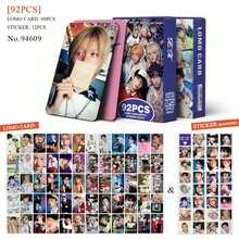 P1Harmony UNIQUE EX 专辑小卡 Keeho Theo Jiung Intak Soul Jongseob 收藏版 Lomo 卡，多功能实用高清双面人物 LOMO 收藏卡，可收藏或装饰，送给粉丝和朋友的贴心礼物，高清双面 DIY 剪贴簿收藏礼品 - 彩色 - 查看 4