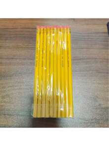 10pcs Wooden Pencils - School Supplies, Suitable For Writing And Learning - A - View 6