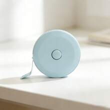 1.5米塑料柔性可伸缩卷尺，可测量腰围/身高，便携式应急解决方案 - B - 查看 6