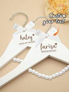 Personalized Bridesmaid Hangers Personalized Bride Hanger Wedding Hangers Bridal Hanger Customized Wedding Hanger Bridal Hanger Engraved.Personalized Bridesmaid Hangers - Wedding Hanger - Wooden Engraved Hanger - Bridal Dress Hanger - Wedding Name Hangers,Personalized Bridesmaid Hangers. - Multicolor - View 8