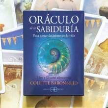 Oráculo de la Sabiduría para tomar decisiones en la vida - Edición en español de 52 cartas de oráculo de adivinación de 10.5*7.5cm - Tarjetas españolas - Ver 1