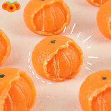 Orange Squeeze Soft Stress Ball - Christmas/Birthday/Easter Gift, Perfect Present, Holiday Gift [Random Keychain Color] - Multicolor - View 7