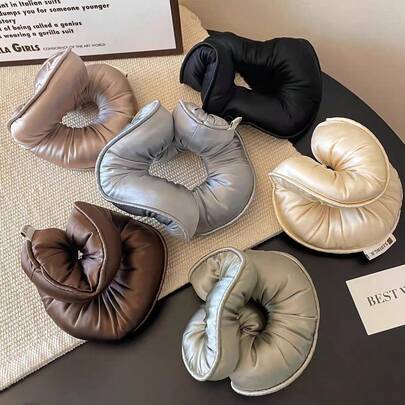 睡眠枕发圈，新款秋冬填充发圈，发饰，卷发工具