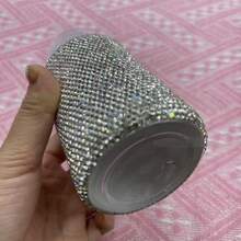 Luxury Rhinestone Makeup Remover Pump Bottle, Liquid Cosmetic Refill Empty Bottle, Travel Portable Bottle, Cosmetics Refill - View 10