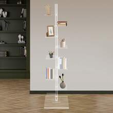 YUNRUX Bookcases - White - View 9