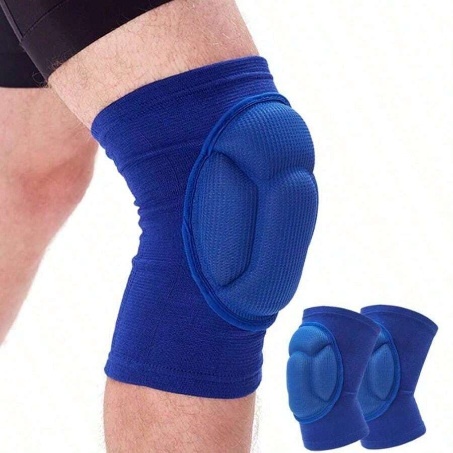 Durable Football/Cycling/Fitness Knee & Elbow Pads, Provide Compression Support For Muscle And Joint Protection - Multicolor - View 1