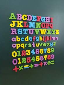 26pcs Magnetic Letter Spelling Toy Set - Ideal For Early Language Learning, Spelling And Teaching: Great For School Education And Home Learning Materials, Halloween, Christmas Gifts, Alphabet Fridge Magnets - Multicolor - View 3