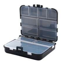 Waterproof Adjustable Lure Accessories Box, 12x3.5x9.5cm Removable Divider Storage Box, Fishing Hooks Lures Small Tools Box, Fishing Gear (Random Color) - Multicolor - View 3