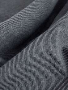 FRACTYR 男士夏季休闲街头时尚蓝图赛车图案印花宽松圆领无袖背心 - 深灰色 - 查看 6