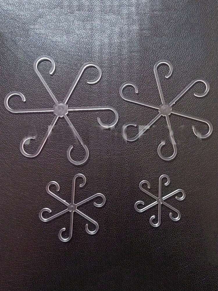 4 Packs Of Plant Support Clips: Sturdy Stem Clamps For Climbing Plants - Plastic Material - Multicolor - View 10