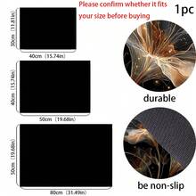 (Bán chạy!!) 1 tấm lót bảo vệ bếp phẳng 2D, chịu nhiệt, chống trượt bằng cao su, phù hợp với bếp từ, bếp kính và là tấm lót đa năng chống trầy xước, lựa chọn tốt nhất cho lò nướng, máy giặt, máy sấy và trang trí nhà bếp. - Nhiều màu - Xem 7