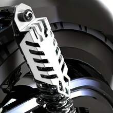 1pc Universal Car Exhaust Pipe Shock Absorbing Protective Cover, Dual Protection Cushion And Durable - A - View 2