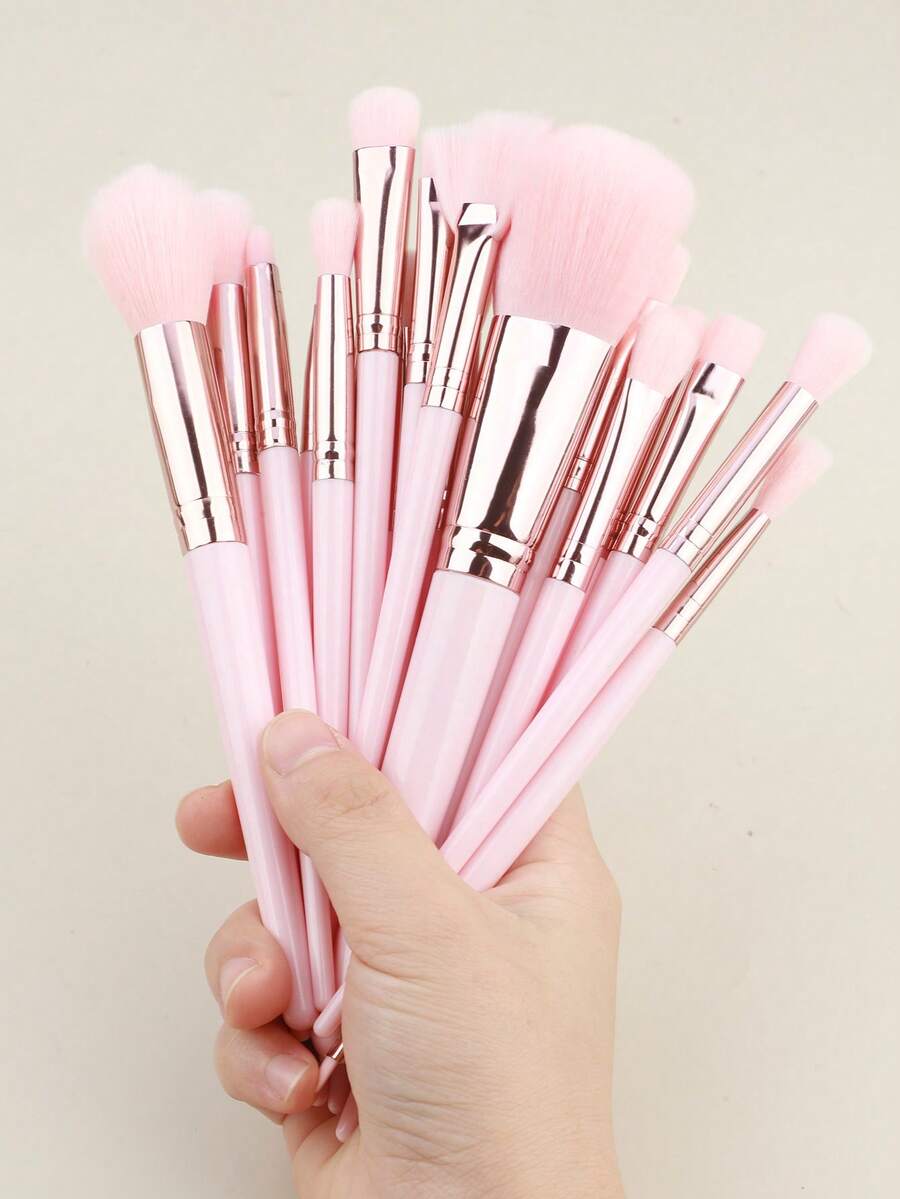20Pcs Diamond Makeup Brushes Set Powder Foundation Blush Blending Eye Shadow Lip Cosmetic Beauty Make Up Brush Pincel Maquiagem
