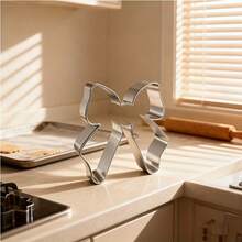 5pcs Stainless Steel Butterfly Shaped Cookie Cutter Mold, DIY Cake Biscuit Mold - Silver - View 6