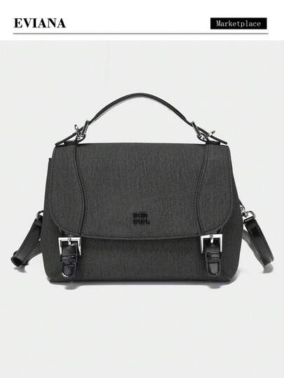 2026 Spring/Summer New Minimalist Commuter Handbag, Fashionable Large Capacity Baseball Messenger Bag, Large Capacity Casual College Style Backpack, High-Quality Small Backpack