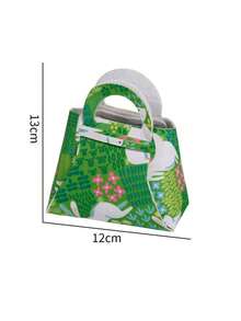 5pcs Easter Bunny Tote Bags Suitable For Teens & Adults - DIY Non-Woven Fabric Candy Bags With Fun Carrot Pattern - Perfect Gift Candy Bags! - Multicolor - View 11