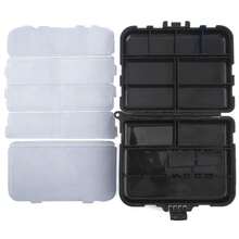 Waterproof Adjustable Lure Accessories Box, 12x3.5x9.5cm Removable Divider Storage Box, Fishing Hooks Lures Small Tools Box, Fishing Gear (Random Color) - Multicolor - View 8