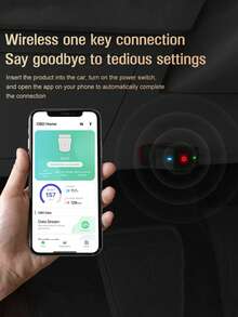 OBD2 Diagnostic Tool With AI-Powered Repair Guide, Wireless OBDII Scanner With Battery Test And Live Data Readiness Functions, Engine Fault Code Reader For IOS And Android - A - View 5