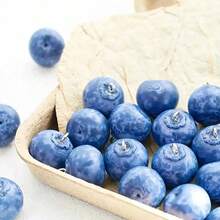 5/10/15pcs Cute 3D Blueberry Resin Fruit Charms - Realistic Glossy Simulated Berries With Natural Seed Texture, Vibrant Blue DIY Jewelry Making, Keychain Accessories, Earrings Findings & Handmade Crafts Beads (No Coating, Durable Resin) - Multicolor - View 3