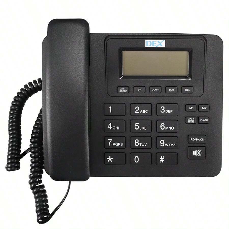 电话来电显示电话办公商务有线电话带免提扬声器家用固定电话 - 查看 1