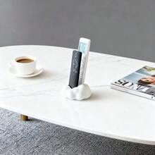 Modern Minimalist Black & White Remote Control Holder, Desktop Organizer And Storage Box With Top Pad, Space-Saving, Suitable For TV/DVD/Blu-Ray/Audio System/Gaming Console Media Devices Organization, Applicable For Living Room And Bedroom Remote Caddy And Storage Decor - Multicolor - View 8