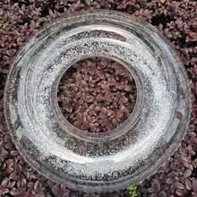 1pc Transparent Sequin Inflatable Swimming Ring, Thick PVC Crystal Swimming Ring Armpit Float, Adult - Clear - View 21