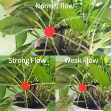 自动灌溉系统套件，配备 1/4 英寸塑料和欧式螺纹接头 - 重型设计，适用于盆栽植物、草坪、花园、农业滴灌和喷灌系统以及微型浇水设备 - 灌溉套裝 - 查看 7