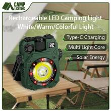 New USB Rechargeable LED Camping Light, Outdoor Multifunctional Magnetic COB Work Inspection Lamp - Work Light - View 8