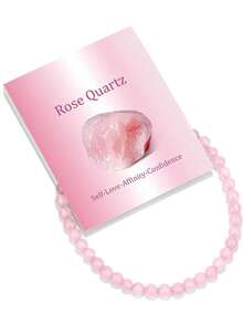 1pc Healing Crystal Bracelet For Women Men Natural Stone Beaded Stretch Bracelet Handmade Gemstone Reiki Spiritual Jewelry Gifts,Birthday Gifts, Fashion Jewelry Gifts, Friendship Gifts - 4mm - View 21