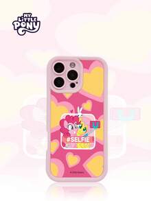 Hasbro MY LITTLE PONY 1个官方卡通少女手机壳，适用于三星GALAXY S23、GALAXY S24、GALAXY S25、苹果17、17 Air、17 Pro、17 Pro Max、11、12、13、14、15、16 Pro、16 Pro Max、14 Plus、15 Plus、16 Plus、15 Pro Max、16 Pro、16 Pro Max、XR、XS Max、X - 粉色 - 查看 3