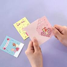 モノライク デイバイデー カード ハッピーアンドラッキー バースデー Day-by-day card Happy and Lucky Birthday カード - 36枚 封筒 36枚 ステッカー 36個セット - 写真の通り - チェックする 6