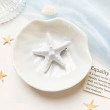 1/5/8个装女士海星发夹，夏威夷海滩风发饰，侧刘海发夹，夏季海滩度假发饰 - 彩色 - 查看 2