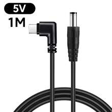 90° Elbow USB Type C To DC 5.5x2.5mm PD Trigger Cable 3A 5/9/12/15/20V PD Boost Charging Cable For Laptop Router Camera - View 14