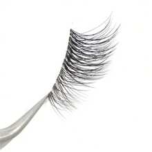 5 Pairs Fishtail Lashes] Batownly 5 Pairs Hypoallergenic Fishtail False Eyelashes Set | Natural Look, Mixed Length 6-12mm, C Curl, Multi-Pair Elongated Half Eye Lashes For A Lifting Effect - View 7