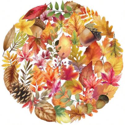 50 piezas Pegatinas decorativas de otoño, pegatinas de graffiti creativas, suministros de oficina, pegatinas para teléfonos móviles y computadoras, de alto valor, duraderas, exquisitas, pegatinas geniales, divertidas, clásicas, diseños de dibujos animados coloridos, decoraciones de regalo, decoraciones de fundas de teléfono, reutilizables, diseños de dibujos animados coloridos, adecuadas para botellas de agua, patinetas, teléfonos móviles, etc., perfectas para útiles escolares y una opción principal para regalos festivos.