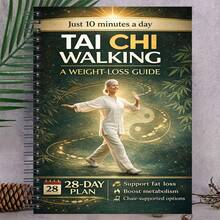 28天太极步行减肥计划 | 每日10分钟，燃烧脂肪，促进新陈代谢，适合所有健身水平。 - 28天太極步行計畫本 - 查看 1