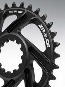 ZRACE 1 X 12s Offset 6mm Direct Mount Chainrings For 3 Screws Direct Mount Crank, Compatible Eagle 28/30/32/34/36T 7075AL - Black - View 6