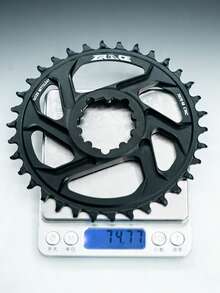 ZRACE 1 X 12s Offset 6mm Direct Mount Chainrings For 3 Screws Direct Mount Crank, Compatible Eagle 28/30/32/34/36T 7075AL - Black - View 7